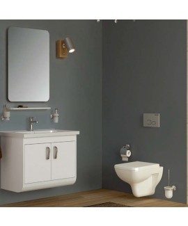 Bene Wall Hung Combined Bidet Toilet + Soft Close Toilet Seat