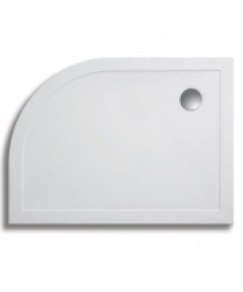 Designer Stone Resin Offset Quadrant Shower Trays, 45mm, Various Size Options